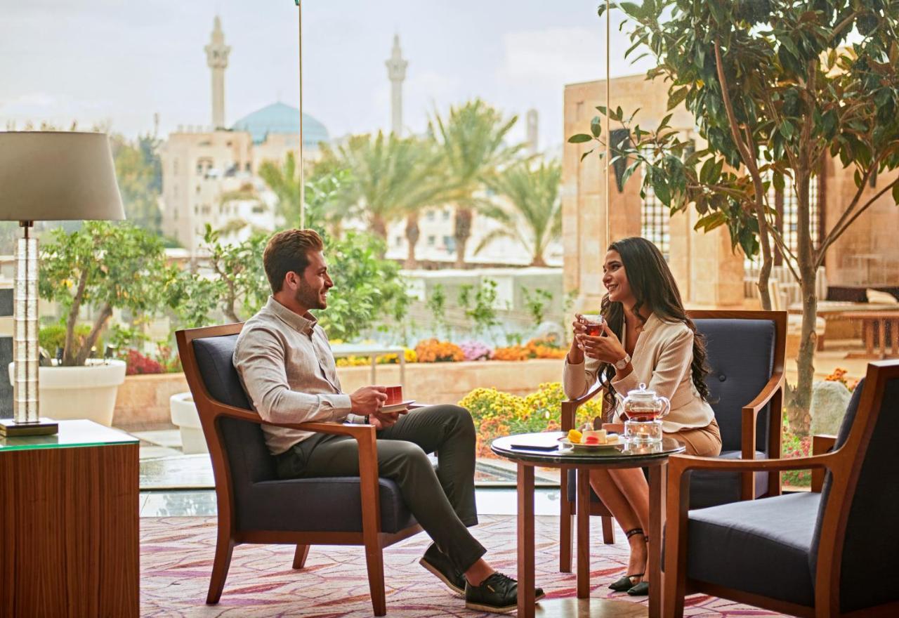 Hotel Grand Hyatt Ammán Exteriér fotografie The Terrace Lounge