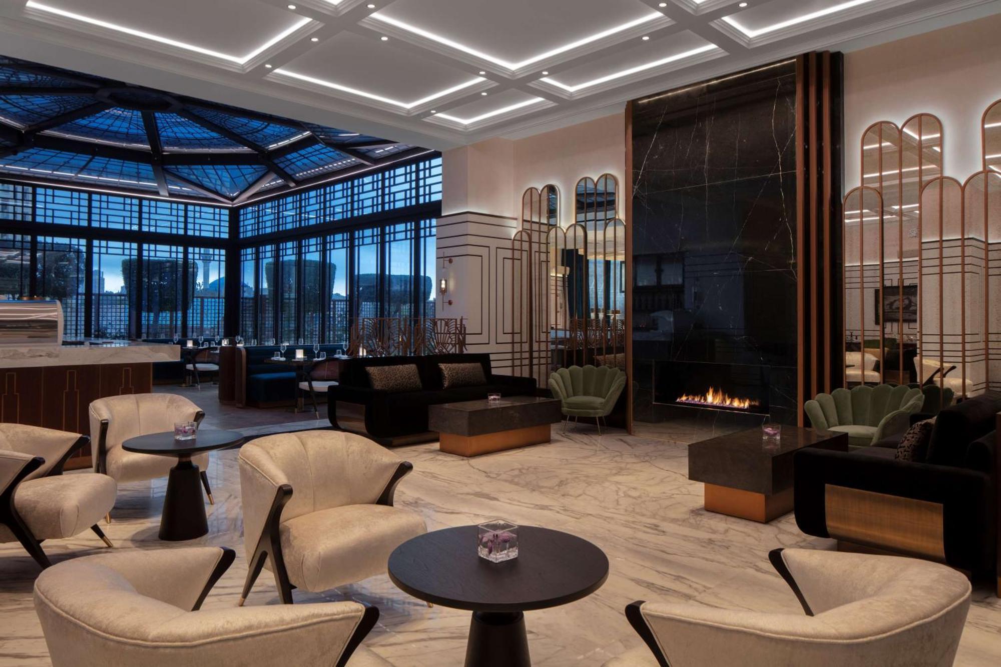 Hotel Grand Hyatt Ammán Exteriér fotografie The lobby of the hotel