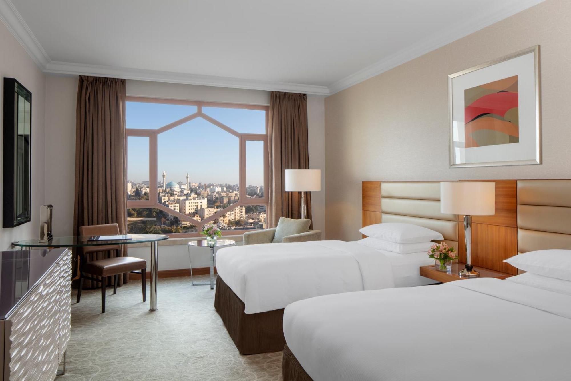 Hotel Grand Hyatt Ammán Exteriér fotografie A room at the Conrad Hilton Jerusalem
